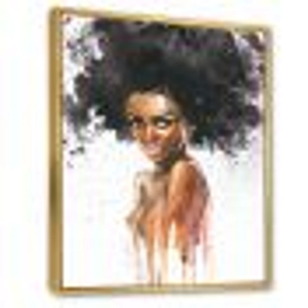 Portrait of African American Woman VII  Wall Art