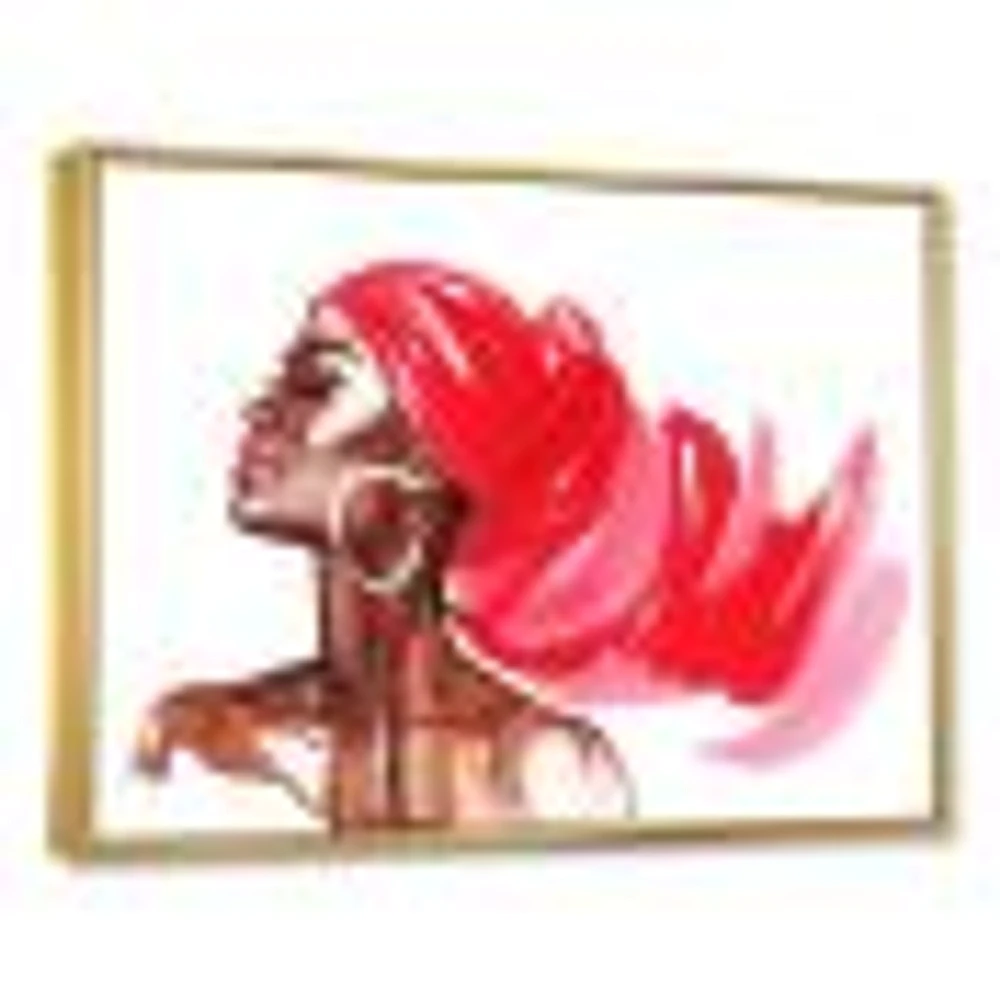 Portrait of African American Woman IX  Wall Art