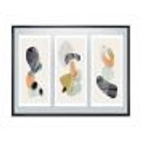 Minimalistic Compostion of Organic Shapes I  Wall Art