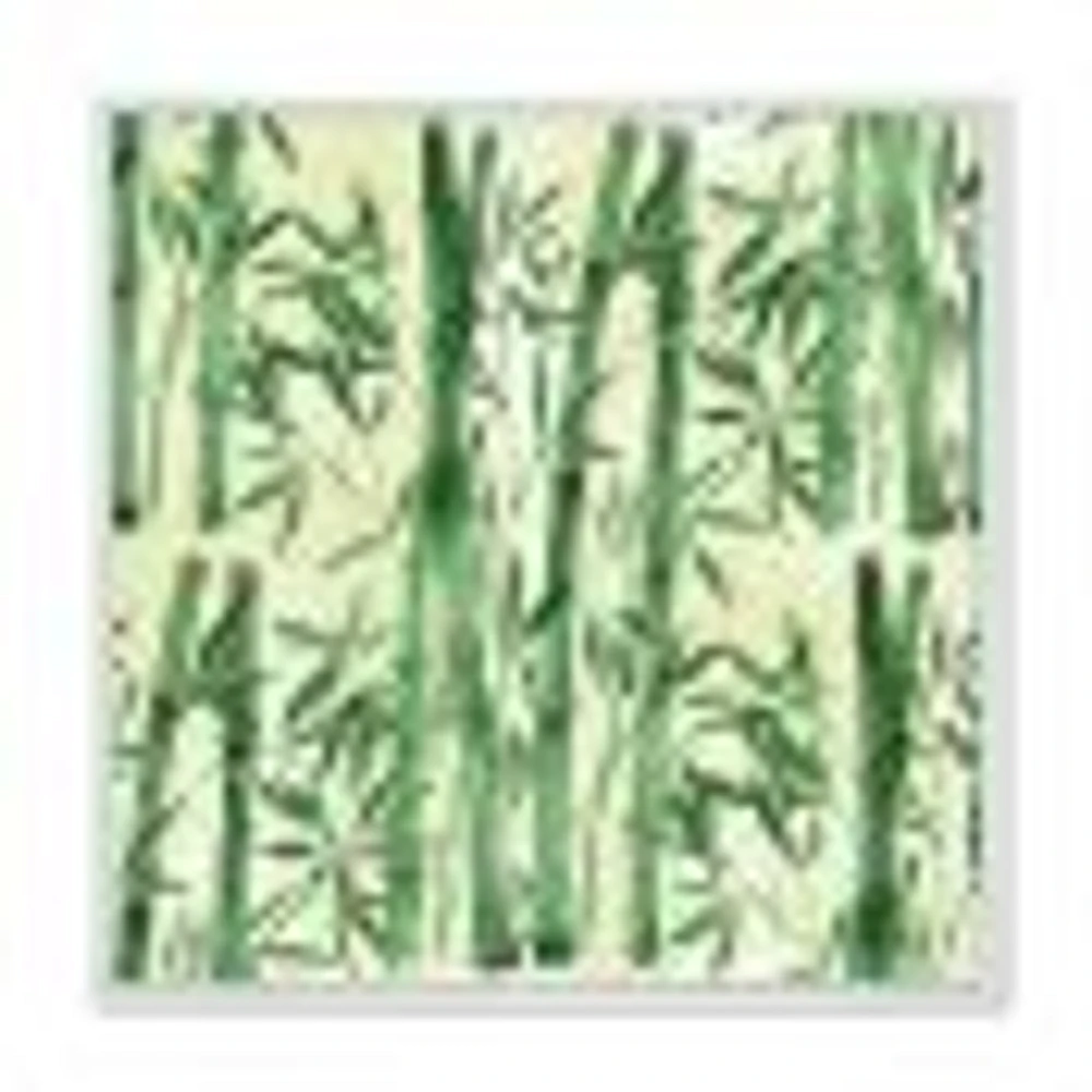 Toile « Bamboo Branches The Forest I »