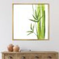 Bamboo Branches The Forest V  Wall Art