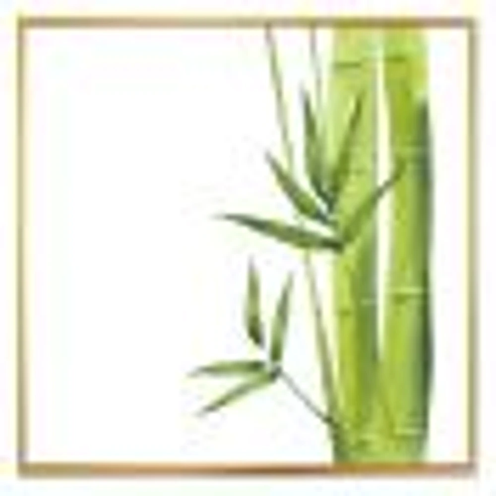 Bamboo Branches The Forest V  Wall Art