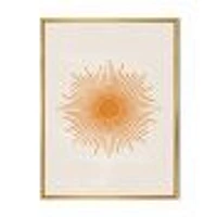 Orange Sun Print II  Wall Art