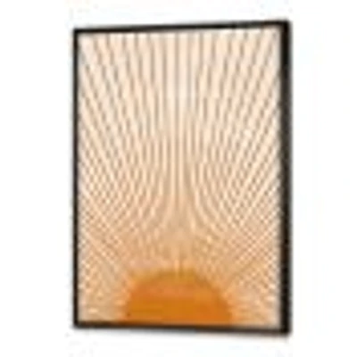 Orange Sun Print III  Wall Art