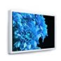 Detail of Blue Flowers on Black I  Wall Art