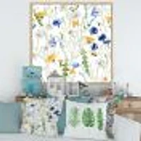 Toile « WildFlowers Chamomile and Clover Bell II