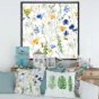 Toile « WildFlowers Chamomile and Clover Bell II