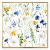 Toile « WildFlowers Chamomile and Clover Bell II