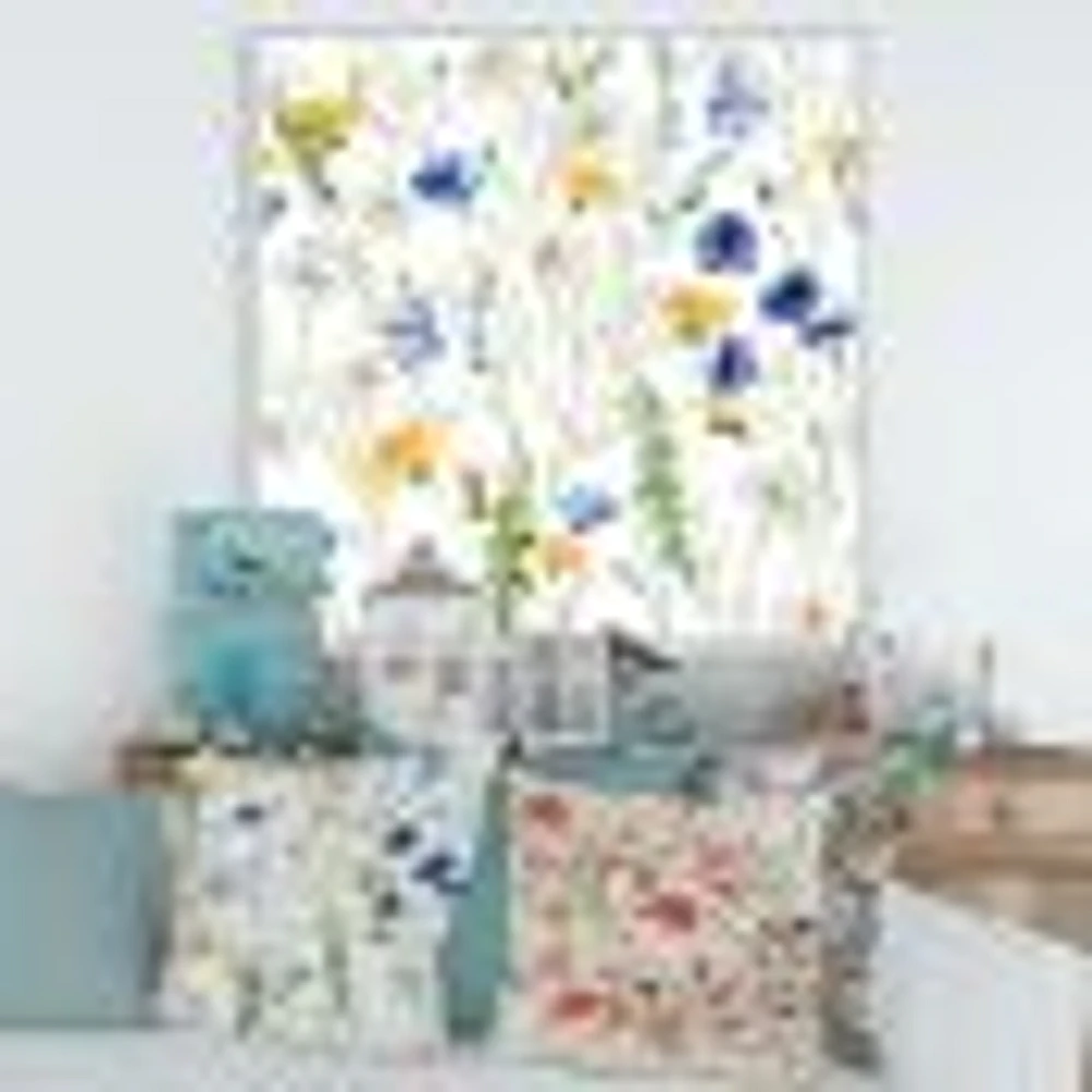 Toile « WildFlowers Chamomile and Clover Bell II