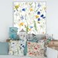 Toile « WildFlowers Chamomile and Clover Bell II