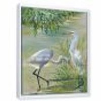 Toile « Heron Birds I »