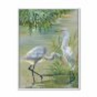 Toile « Heron Birds I »