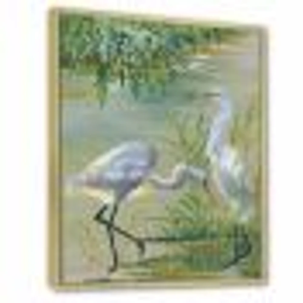 Toile « Heron Birds I »