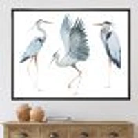 Toile « Heron Birds II