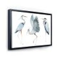 Heron Birds II  Wall Art