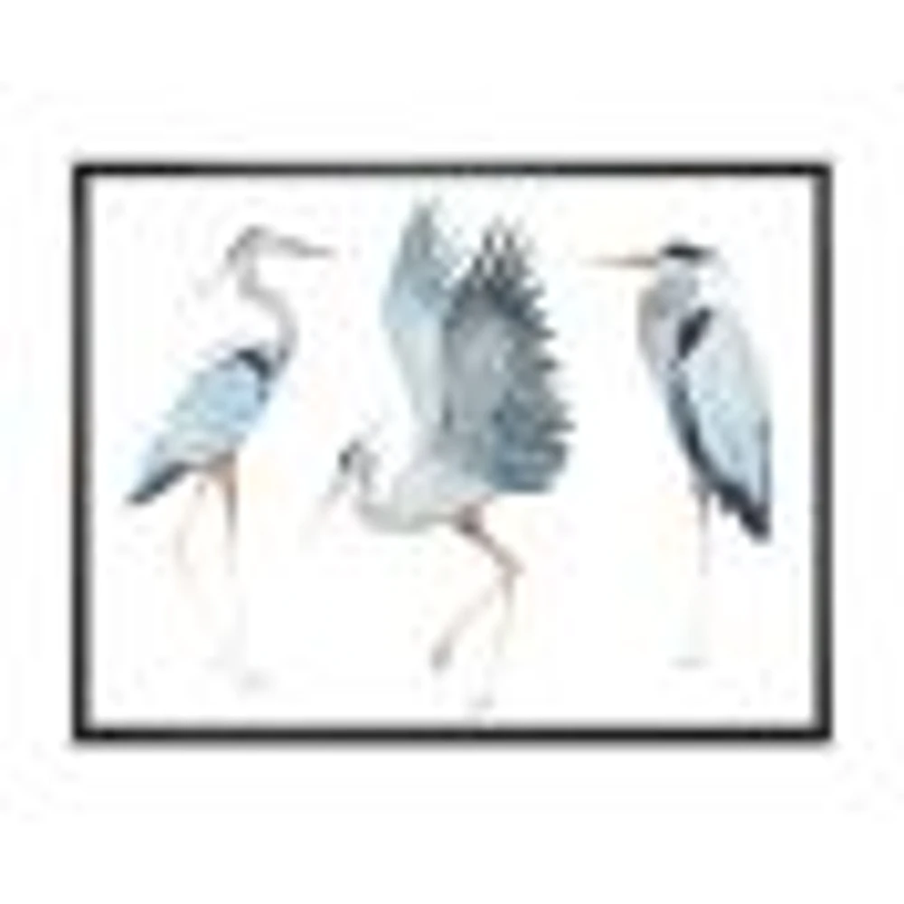 Toile « Heron Birds II