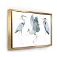 Toile « Heron Birds II