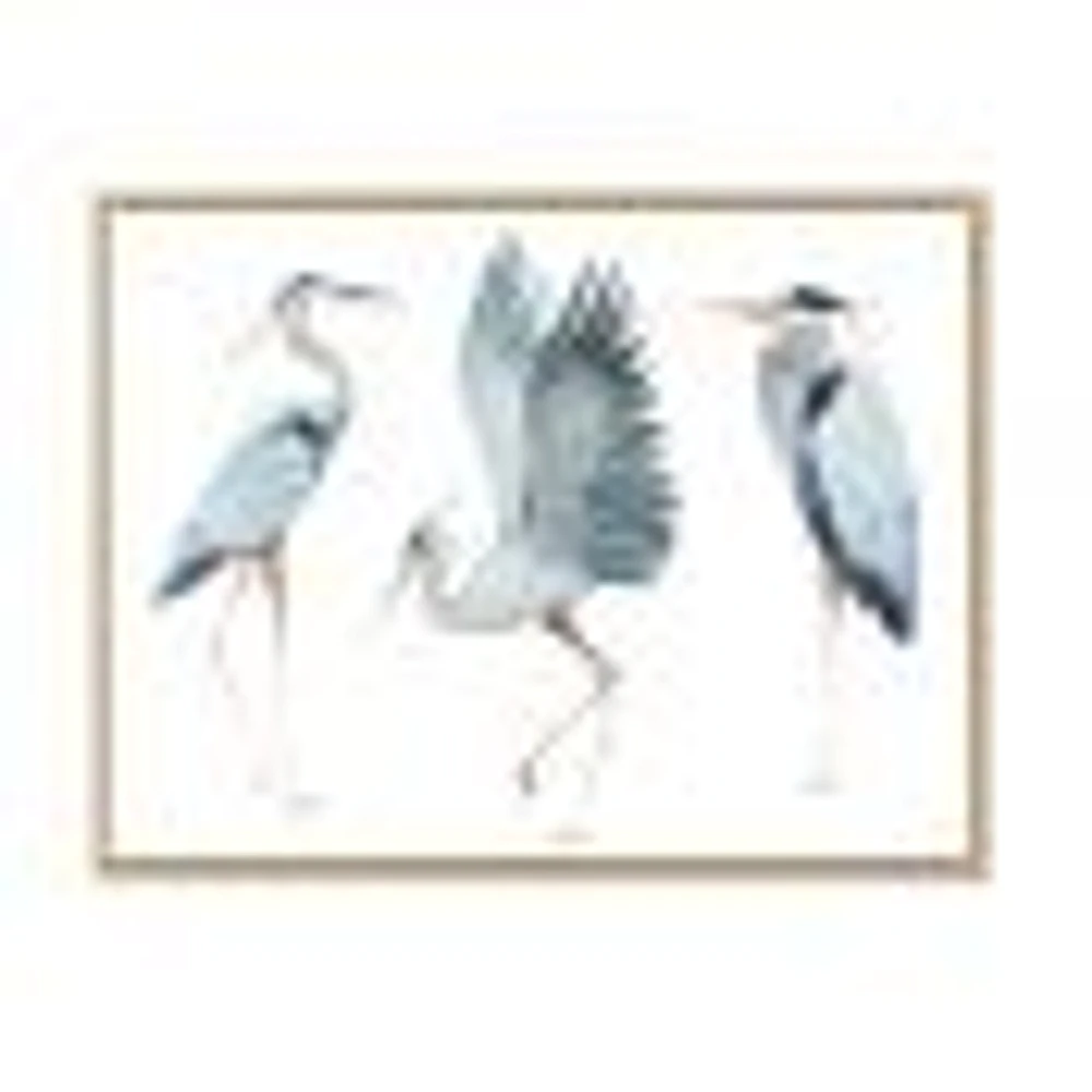 Heron Birds II  Wall Art