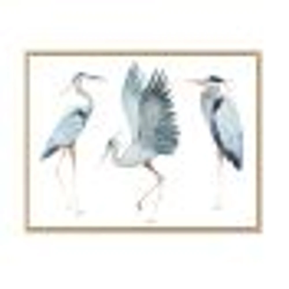 Toile « Heron Birds II