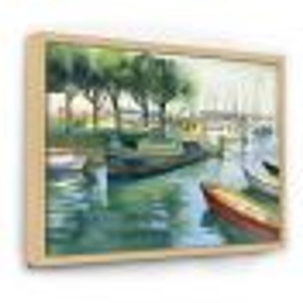 Boats Green Spring  Wall Art