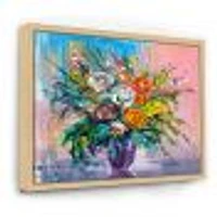 Bouquet of VIbrant Flowers  Wall Art