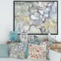 Grey Tender and Dreamy Wallpaper VII  Canvas Wall Art Print