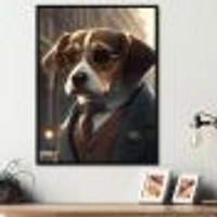 Mafia Beagle I Wall Art