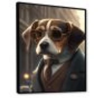 Mafia Beagle I Wall Art