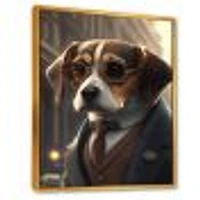 Mafia Beagle I Wall Art