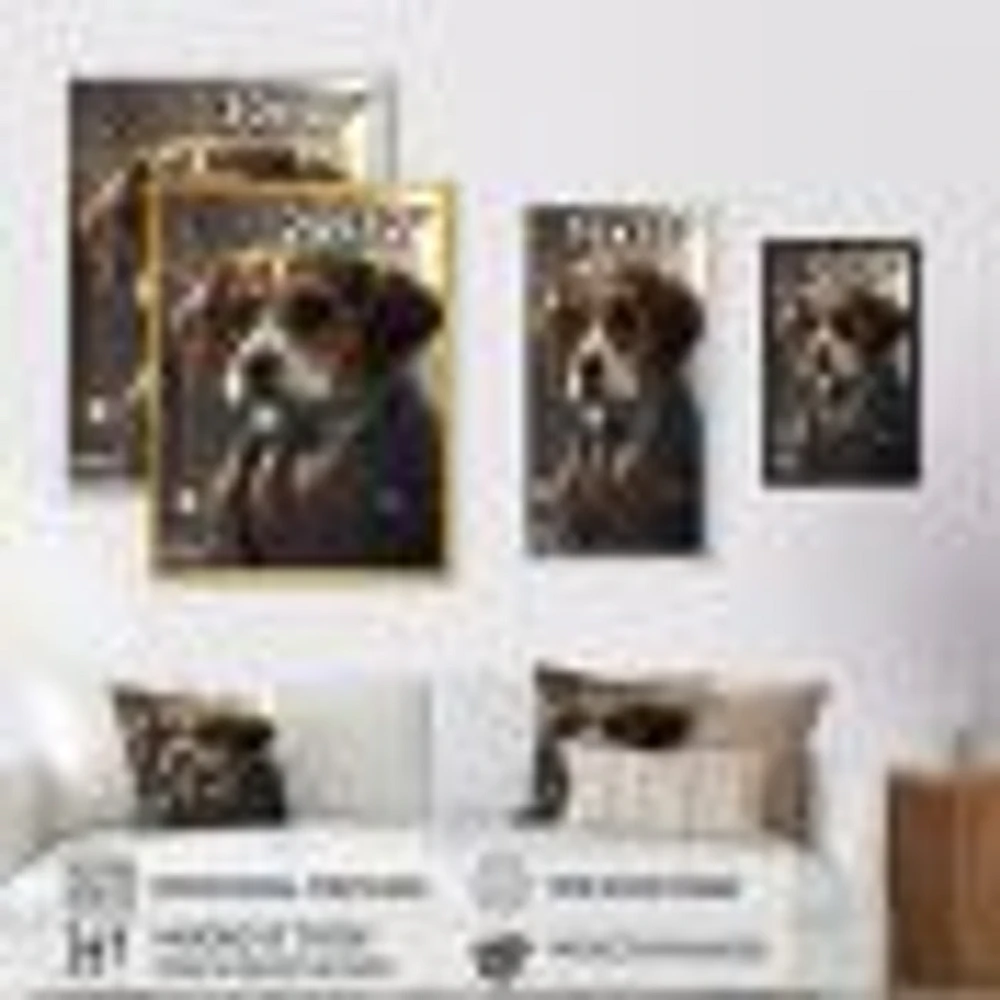 Mafia Beagle I Wall Art