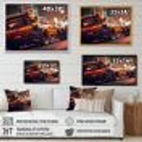 Tunning Car Drifting Tokyo V Wall Art