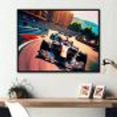 Formula Car Racing I Wall Art
