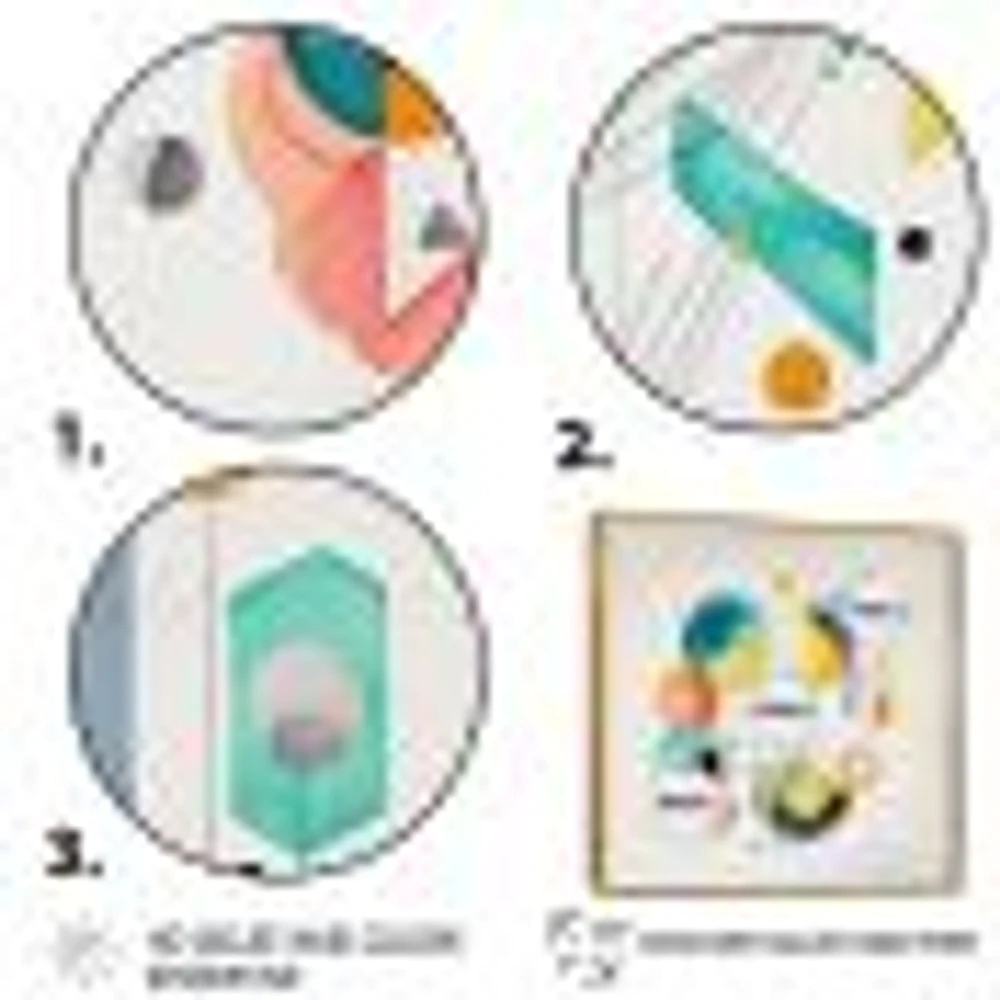 Multi-Color Circular Abstract I Wall Art