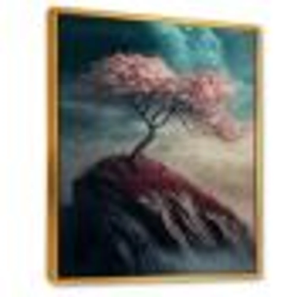 Mountain Top Cherry Blossom IV Wall Art