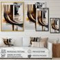 Gold Touch Art Deco Wall