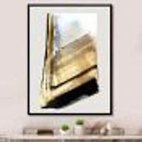 Black And Gold Cubic Expression XI Wall Art