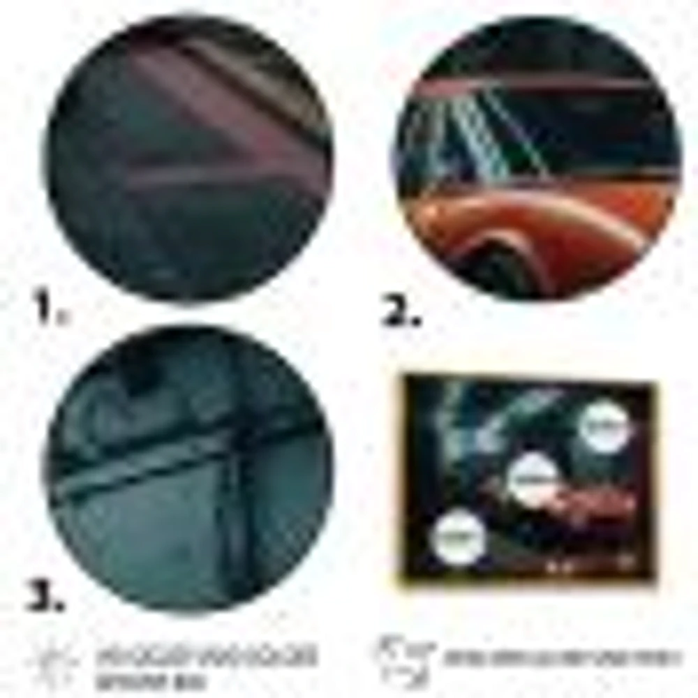 Orange Exotic Car Photography Wall Art