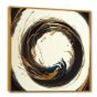 Gold Glamour Circle 1 Wall Art