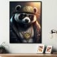 Panda Gangster NYC I Wall Art