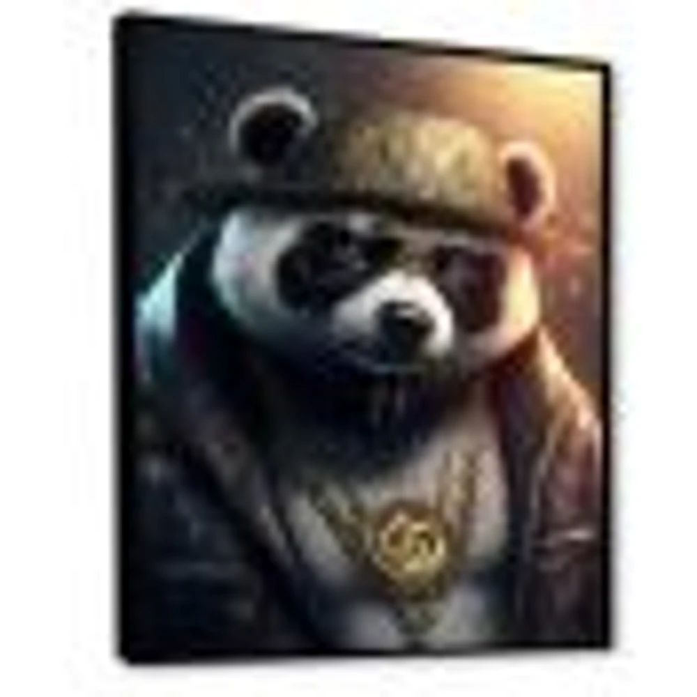 Panda Gangster NYC I Wall Art