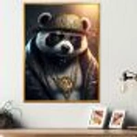 Panda Gangster NYC I Wall Art