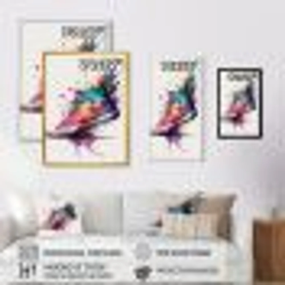 Multicolor Sneaker Shoe I Wall Art