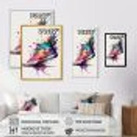 Multicolor Sneaker Shoe I Wall Art