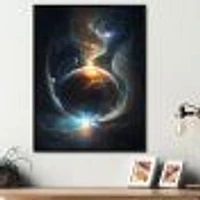 Deep Space Planet Fusion IV Wall Art