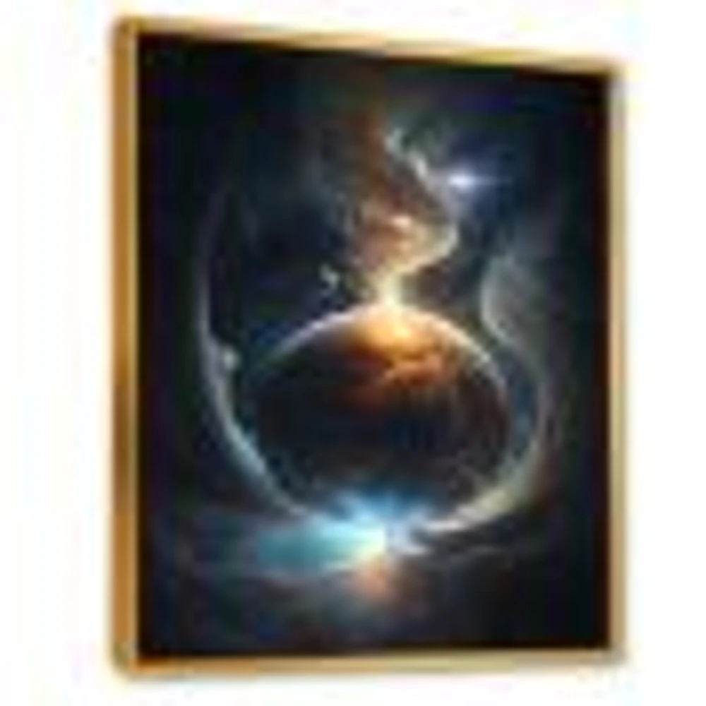 Deep Space Planet Fusion IV Wall Art