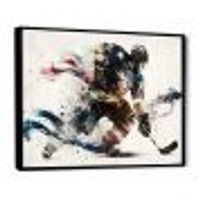 Usa Hockey Player Action VI Wall Art