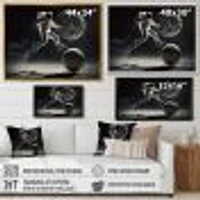 Soccer On The Moon Wall Art