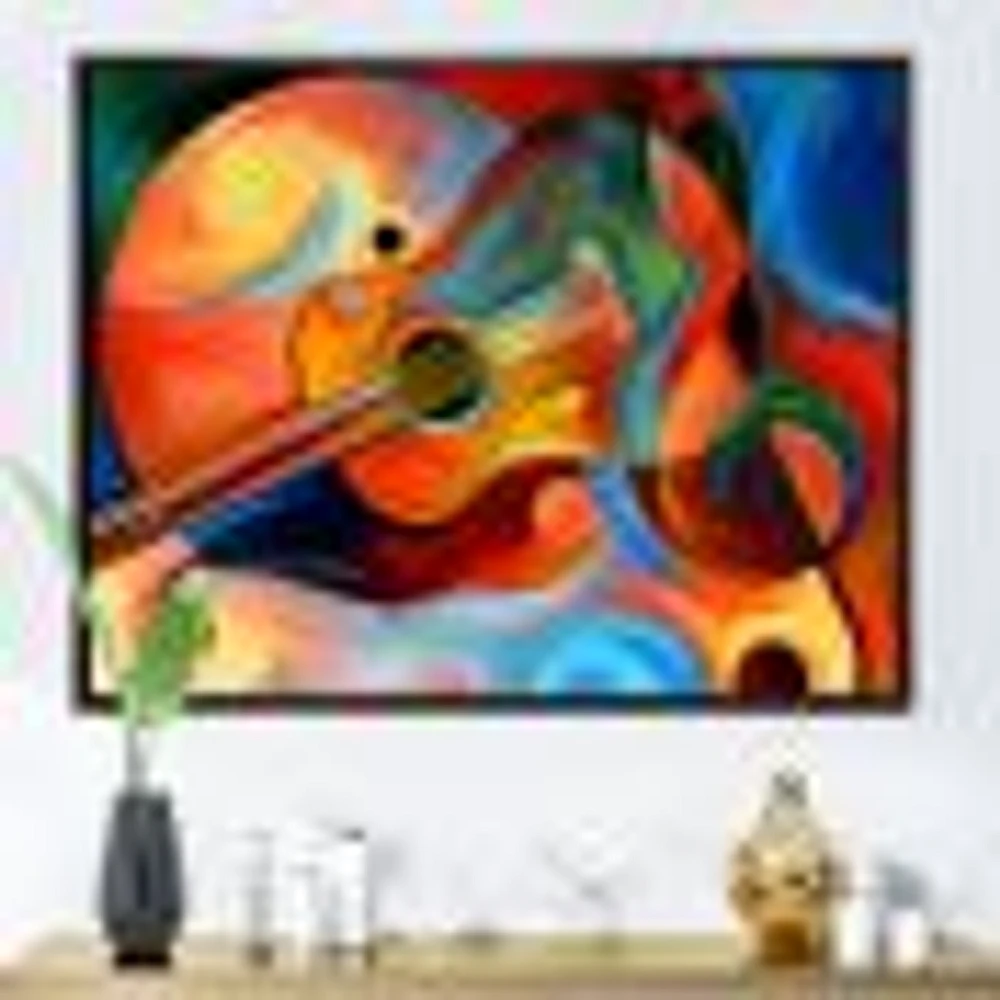 Music and Rhythm  Canvas Art Print