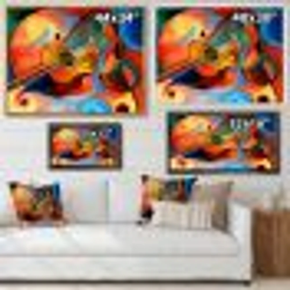 Music and Rhythm  Canvas Art Print