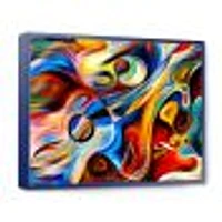 Abstract Music and Rhythm  Canvas Art Print